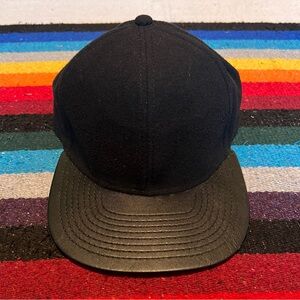Topman Black SnapBack Hat